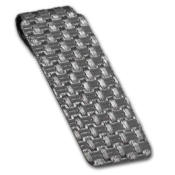 Sterling Silver Textured Money Clip Sterling Silver Textured Money Clip